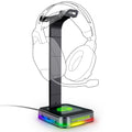 HyperGear RGB Command Station Headset Stand w 6 Color Light Effects